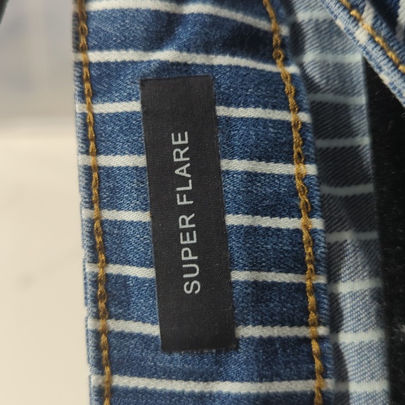 Judy Blue jeans 18W super flare striped - Picture 4 of 11